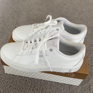 White Puma Sneakers
